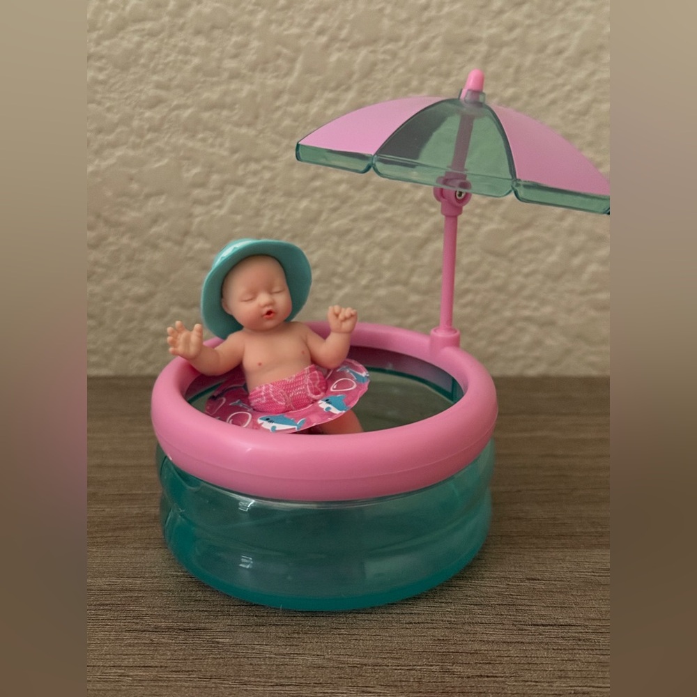 My Mini Baby with Pink/Blue Pool